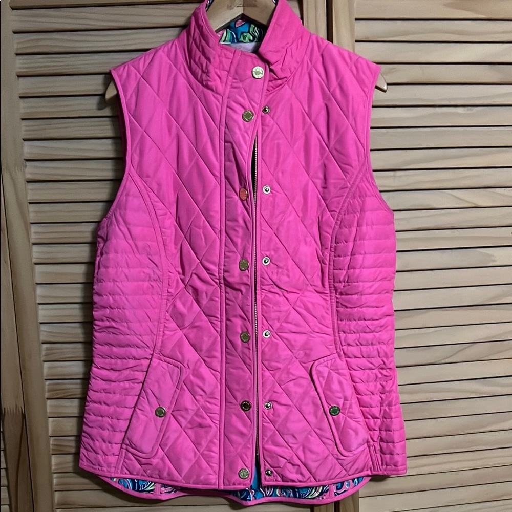 Lilly Pulitzer Quilted Vest